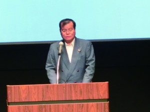 主催者の挨拶－髙野地方議員懇談会会長